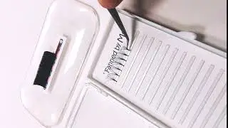 LashArt Fanned by Me Storage Box (Set of 3) Pre Made Volume Fans Lash Extensions