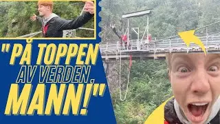 Strikkhopp p&aring; Rjukan med Henrik - Konfirmasjonsgave