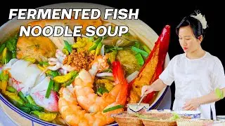 Fermented Fish Noodle Soup (Bún mắm) - A Flavor You Can't Forget | Asian Cuisine