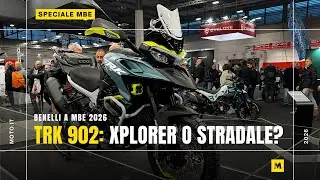 Le novit&agrave; Benelli a MBE 2026: TRK 902 Xplorer o Stradale?