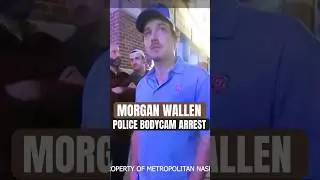 Morgan Wallen Police Bodycam Arrest for Throwing Chair🪑#bodycam #police #morganwallen #cops