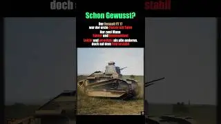 RENAULT FT 17 &ndash; Der erste moderne Panzer | #ww1 #geschichte #shorts #panzer #fakten