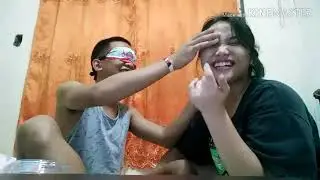 Blindfolded Make up Challenge