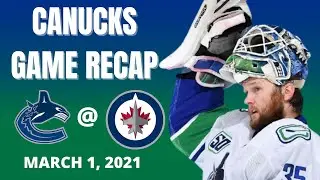 Canucks game recap: Thatcher Demko earns shutout as Canucks snap losing streak