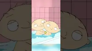 Stewie made clones 🥳 #shorts #familyguyscene