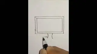 How to draw a Monitor#shorts#trending#viralshorts#arts#youtubeshorts#drawing#shortsfeed#mood#shorts