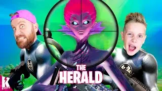 Hunting the Herald in Fortnite! (*NEW Season Boss*) K-CITY GAMING