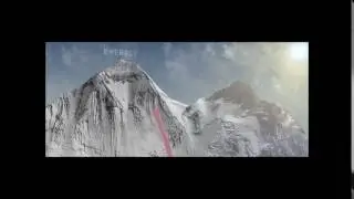 Mount Everest. Route 1975