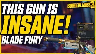 THIS VAULT CARD GUN IS BUSTED! New Melee Meta!? // Borderlands 3 Blade Fury Gun!
