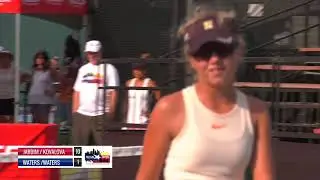WOMENS DBLS OPEN GOLD -Jardim/Kovalova vs Waters/Waters