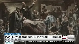 VIDEO: This Day in History: Dec. 18, 1620: The Mayflower anchors in Plymouth Harbor