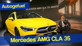 all-new Mercedes CLA Coup&eacute; 35 AMG REVIEW Exterior Interior - Autogefuel