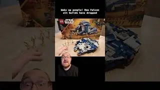 LEGO Star Wars Falcon alt builds are so EXTRA! #lego #legos #legostarwars #starwars #legosets #toys