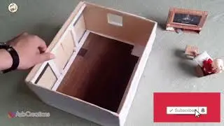 DIY miniature kids room 🏠 #kids #kidsroom #roomtour