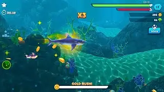 Hungry Shark Evolution Gameplay - Mako Shark + Bat Baby (PC FULL HD) [60FPS]