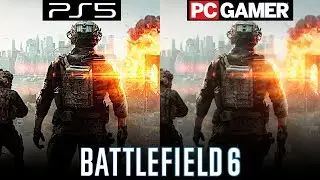 🎮 COMPARACION Battlefield 6 en PC vs Consola PS5 [BETA][FPS+Resolucion]