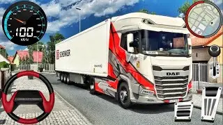 US Highway Transporter Truck Driver 3D _ US City Cargo Truck Transport Simulator - Android GamePlay