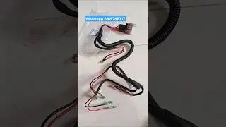 Horn wiring harness #splendormodification