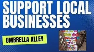 Umbrella Alley Louisville Ohio | Downtown Art Attraction & Local Business Spotlight