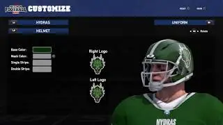 Creating the Tiffin Tech Hydras in Maximum Football 2019