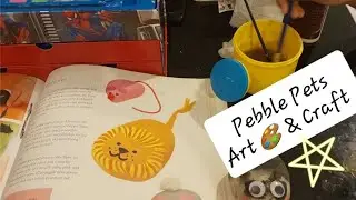 Art & Crafts ideas for kids || Make Pets from Pebbles || #artandcraft #kidsvideo #art