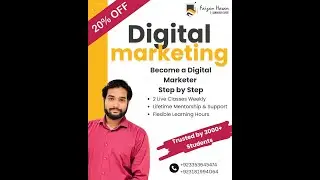 Digital Marketing Training | First Class | Ecom Expert by Faizan Hasan