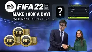 HOW TO MAKE EASY COINS ON FIFA 22! Web App Trading Tips!