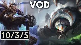 Garen vs Skarner - high elo SoloQ patch 14.7 - Erislash VODs