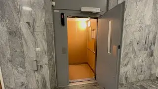 Sundsvall, Sweden: 2011 Kone Elevator at Esplanaden 10 with Inner Doors