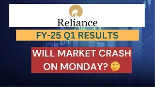 Why is Reliance falling? | Reliance Industries Q1 Results 🎯 | Reliance share news 🚀