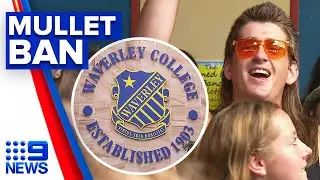 Private boys school to ban mullet hairstyle | 9 News Australia