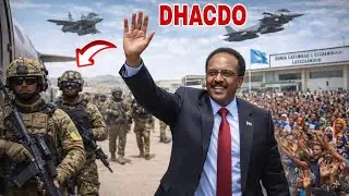 DEG DEG: Farmaajo oo laascanood la Tagaya Ciidamo Awood leh Diyaarad Milatarey & Arin lagu Farxay oo