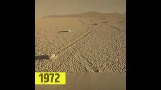 इस जगह के पत्थर अपने आप खिसकते है 😱 मौत की घाटी का रहस्य | Death valley | sailing stones | shorts |