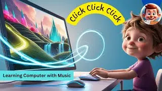 Tap, Click, and Learn! | Computer Song for Kids 🎧📚  | Nursery Rhymes