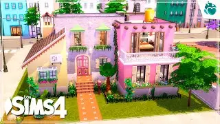 SIMS 4 ~ Family Color Home🩷✨ || Speed Build