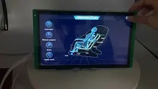Display Application: T5L smart lcd display in massage chair, 1024*600