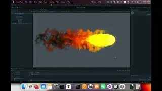 Unity 2D Fireball Effect Demo