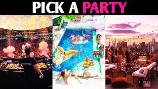 WHAT PARTY ARE YOU? POOL, CLUB, MANSION or PENTHOUSE? Personality Test Quiz - 1 Million Tests