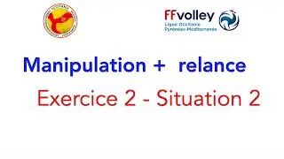 Quelques situations d'entraînement - Merci aux joueuses du Centre Permanent OCCITANIE 2023-2024