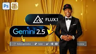 &iexcl;Ahora Gemini 2.5 (Nano Banana) y Flux en Adobe Photoshop! ✨
