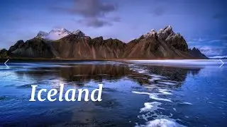 Iceland HD Scenic Relaxation Film With Inspiring Music | Breathtaking Nature Landscapes