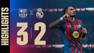 Raphinha h&eacute;ros ! Le Bar&ccedil;a fait tomber le Real 3-2 en Supercoupe 