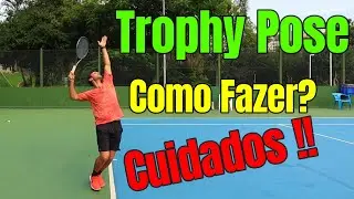 Throphy Pose - How to SERVE in TENNIS??