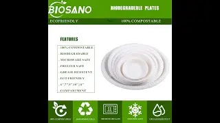 Biosano Biodegradable Plates