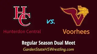 Hunterdon Central vs. Voorhees Varsity Boys Wrestling Dual Meet