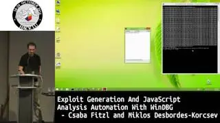 Hack.lu 2016 Exploit generation and JavaScript analysis automation with WinDBG