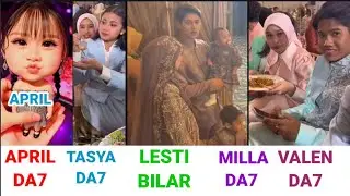 #lesti#aprilda7#tasyada7 #valenda7 #milada7 top 5 spesial seleb