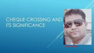 Cheque Crossing