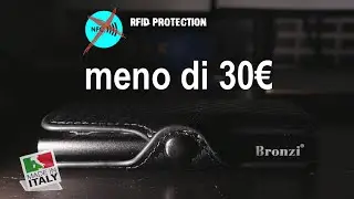 Ecco a voi i portafogli SMART dello STORE BRONZI: qualità MADE IN ITALY a meno di 30€