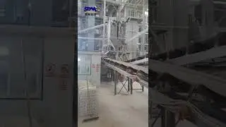 Indoor crushing sand making site, sand making machine